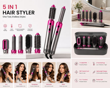 Hot Air Brush (5-in-1)