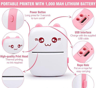 Portable Mini Bluetooth Thermal