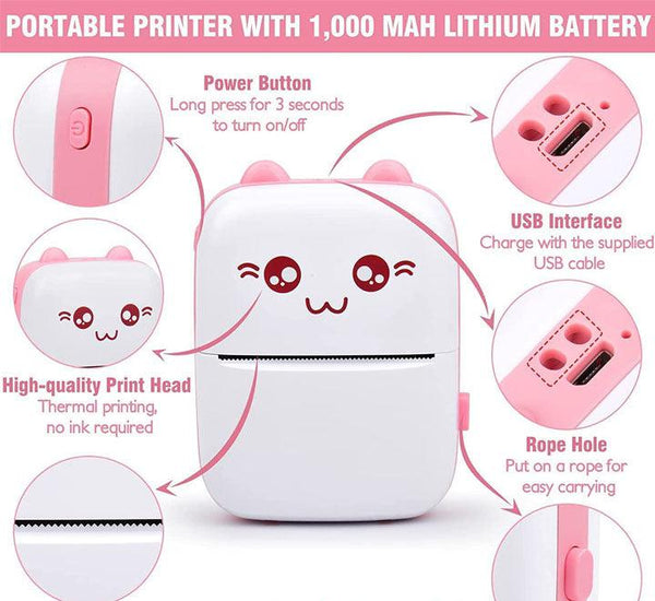Portable Mini Bluetooth Thermal